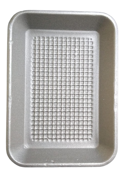 White small Non-Laminated rectangular Foam Plate	